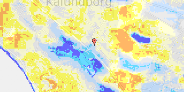 Ekstrem regn på Trøjeløkkevej 2