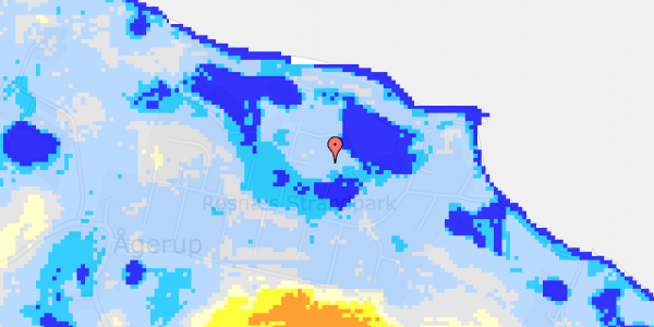 Ekstrem regn på Tunøvej 5