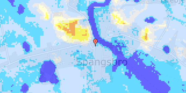 Ekstrem regn på Tømmerupvej 2, st. 