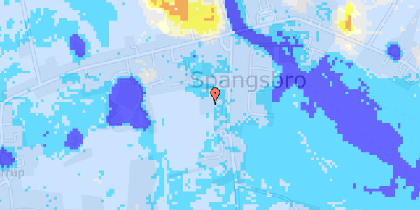 Ekstrem regn på Tømmerupvej 10