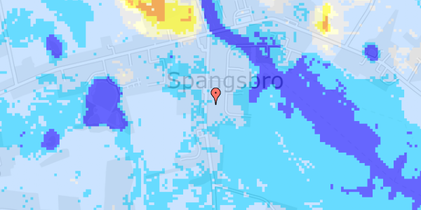 Ekstrem regn på Tømmerupvej 15