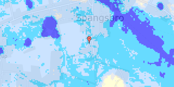 Ekstrem regn på Tømmerupvej 20, st. 