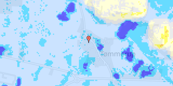 Ekstrem regn på Tømmerupvej 38B, st. th