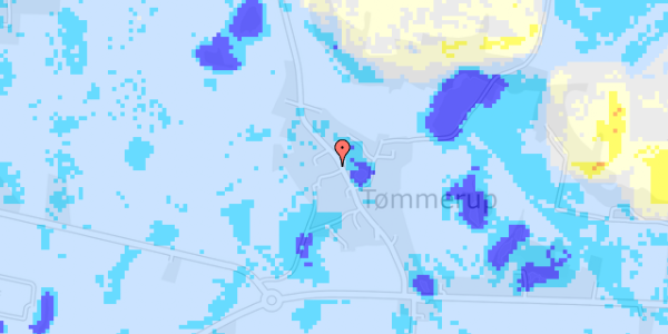 Ekstrem regn på Tømmerupvej 40