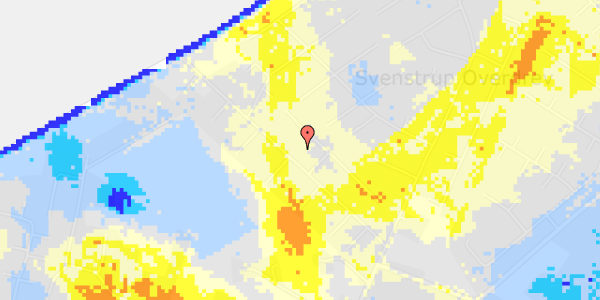 Ekstrem regn på Udmarken 12