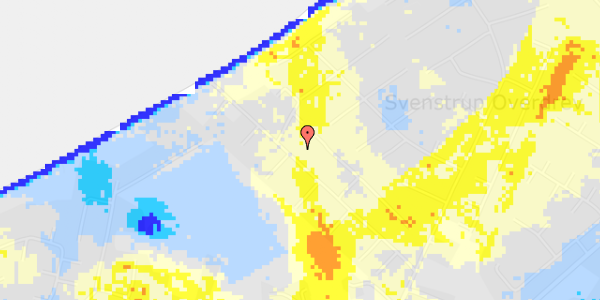 Ekstrem regn på Udmarken 18