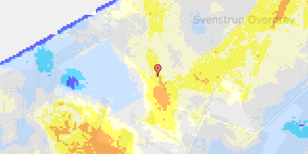 Ekstrem regn på Udmarken 47