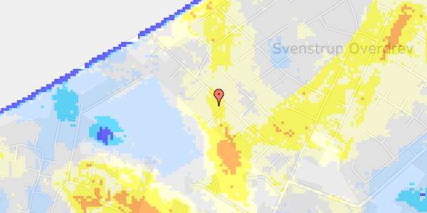 Ekstrem regn på Udmarken 53