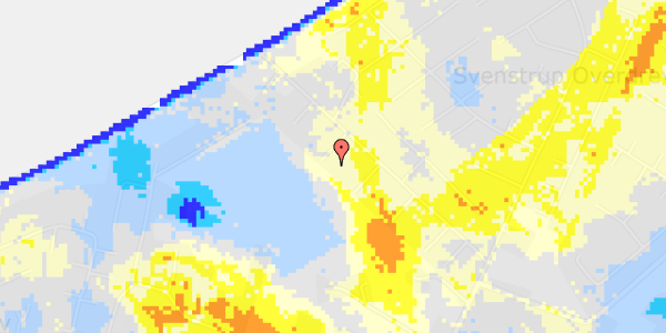 Ekstrem regn på Udmarken 63