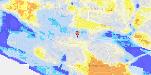 Ekstrem regn på Vagtelvej 57