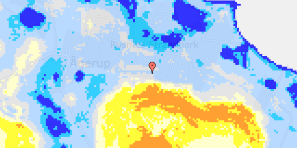 Ekstrem regn på Vejrøvej 10