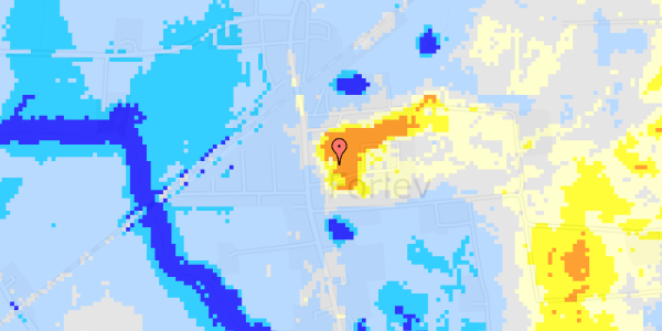 Ekstrem regn på Bakkevej 1A