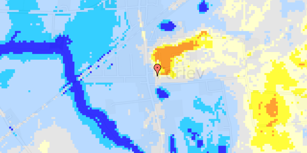 Ekstrem regn på Bakkevej 2B