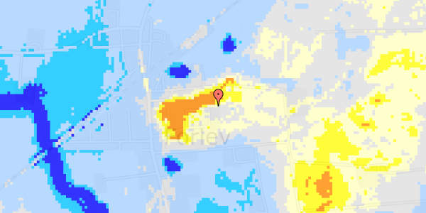 Ekstrem regn på Bakkevej 26