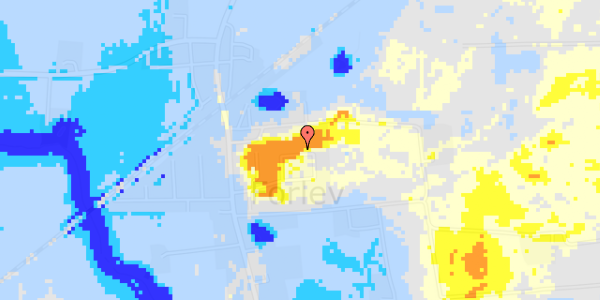 Ekstrem regn på Bakkevej 32