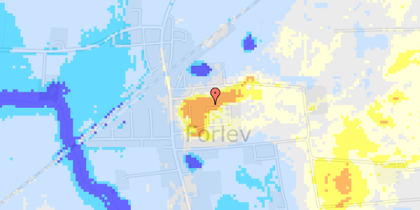 Ekstrem regn på Bakkevej 36