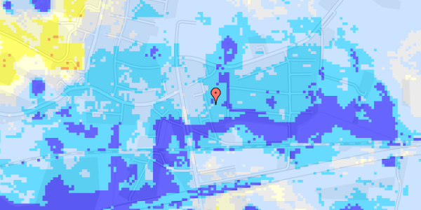 Ekstrem regn på Banevej 13