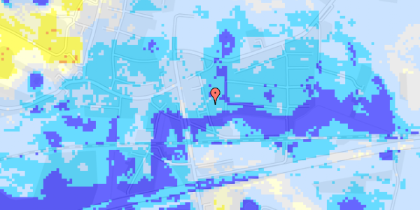 Ekstrem regn på Banevej 15