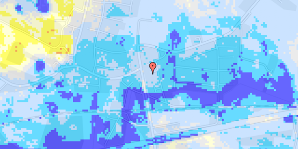 Ekstrem regn på Banevej 32