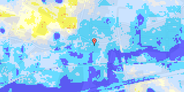 Ekstrem regn på Bellisvej 2