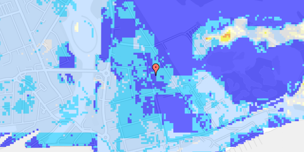 Ekstrem regn på Dyrehegnet 14