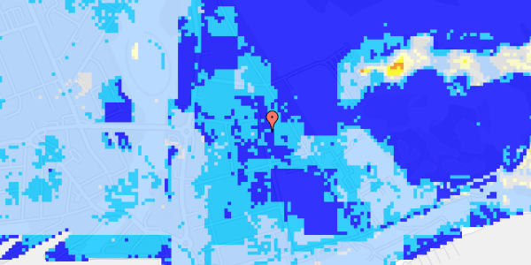 Ekstrem regn på Dyrehegnet 16