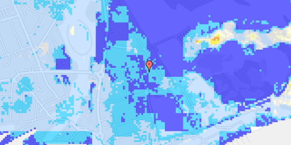 Ekstrem regn på Dyrehegnet 18