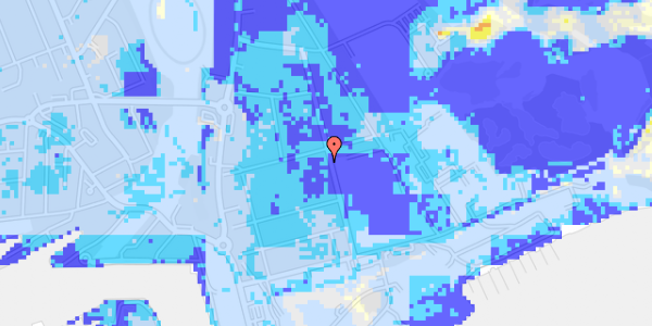 Ekstrem regn på Dyrehegnet 35