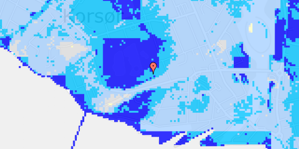 Ekstrem regn på Halsskov Tværvej 49