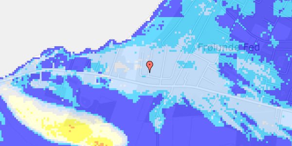 Ekstrem regn på Hejrevej 1