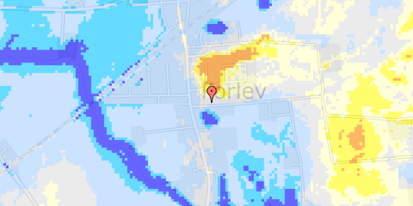 Ekstrem regn på Hulhøjvej 1