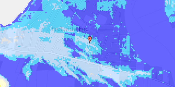 Ekstrem regn på Hønsestien 6