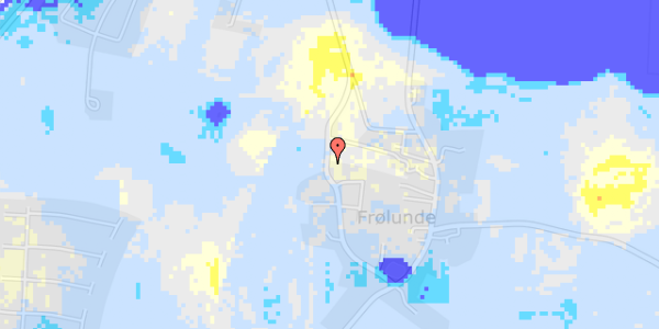 Ekstrem regn på Knivkærvej 22