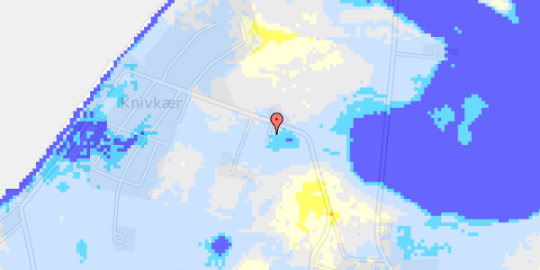 Ekstrem regn på Knivkærvej 51