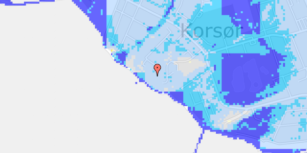 Ekstrem regn på Lerklinten 21