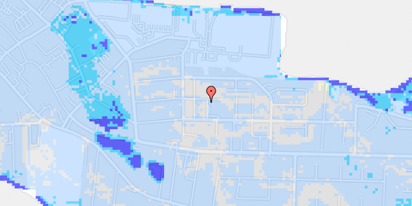 Ekstrem regn på Linde Alle 35, 1. th