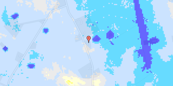 Ekstrem regn på Ormeslevvej 39