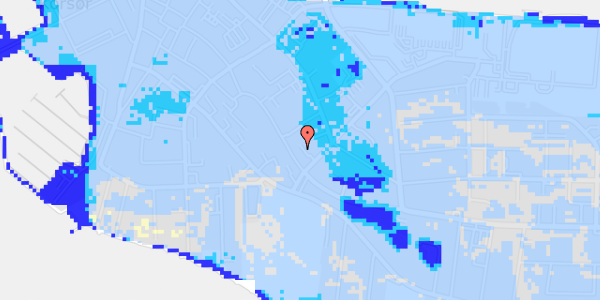 Ekstrem regn på Sandvejsbanken 13