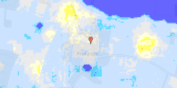 Ekstrem regn på Smøgen 8