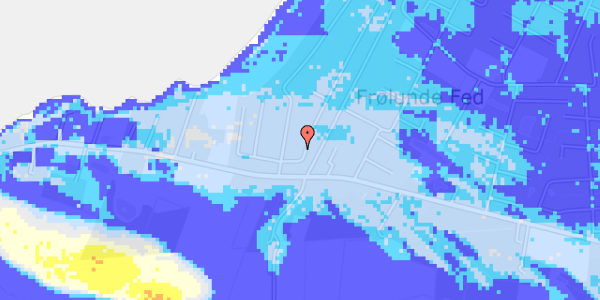 Ekstrem regn på Storkevej 1