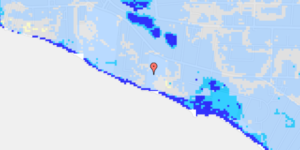 Ekstrem regn på Strandlyst 6