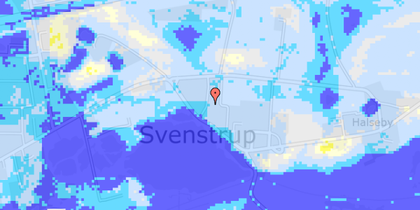 Ekstrem regn på Søvej 9