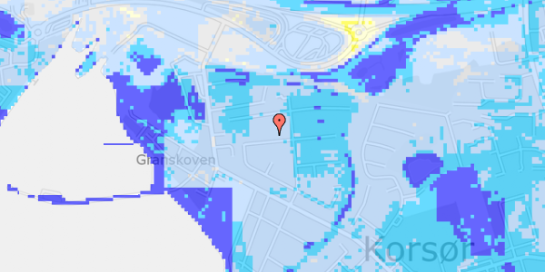 Ekstrem regn på Thorsvej 18