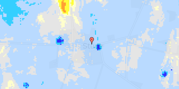 Ekstrem regn på Tingvej 17