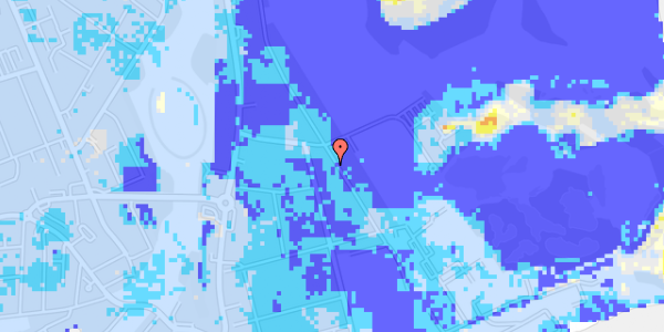 Ekstrem regn på Tovesvej 17