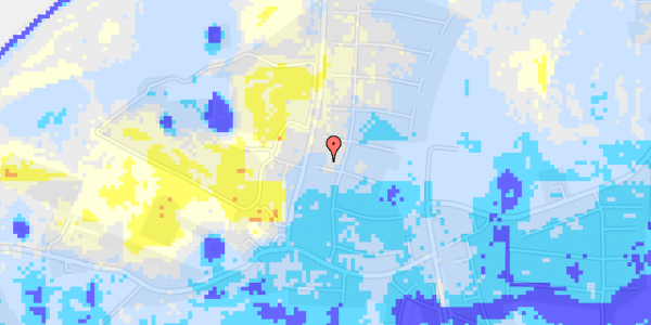 Ekstrem regn på Violvej 23