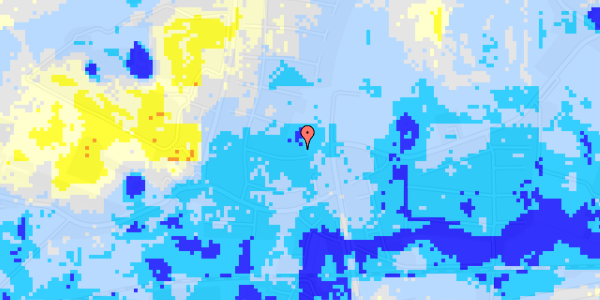 Ekstrem regn på Violvej 48