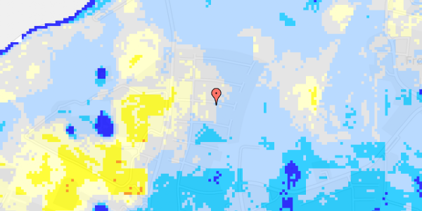 Ekstrem regn på Violvej 132