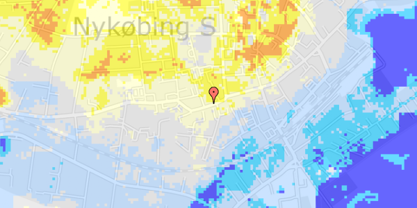 Ekstrem regn på Algade 11, st. th