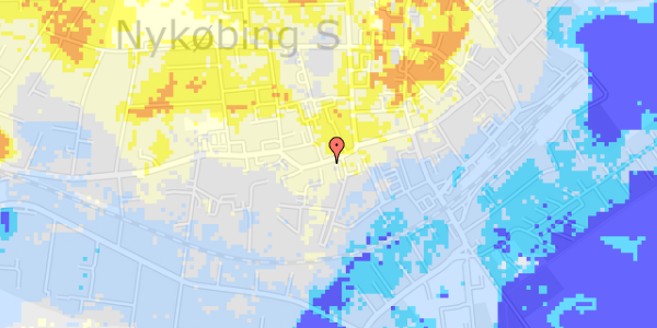 Ekstrem regn på Algade 16, st. 